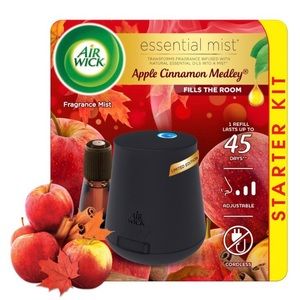 Air Wick essential mist starter kit: Apple Cinnamon Medley-NEW